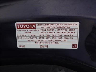 2021 Toyota Highlander XSE Front-wheel Drive